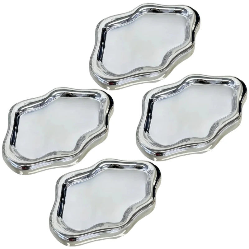 Cloud-Shaped Jewelry Tray Decorative Plate for Rings Earrings Bracelets & Necklaces