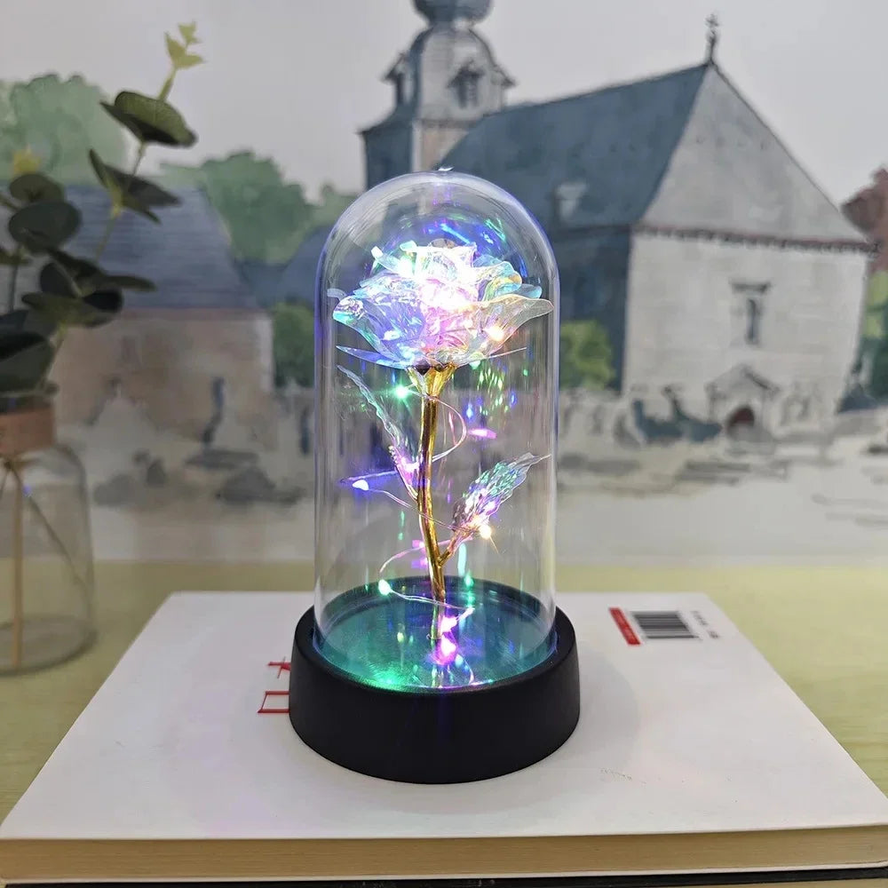 Artificial Rose Flower LED Light