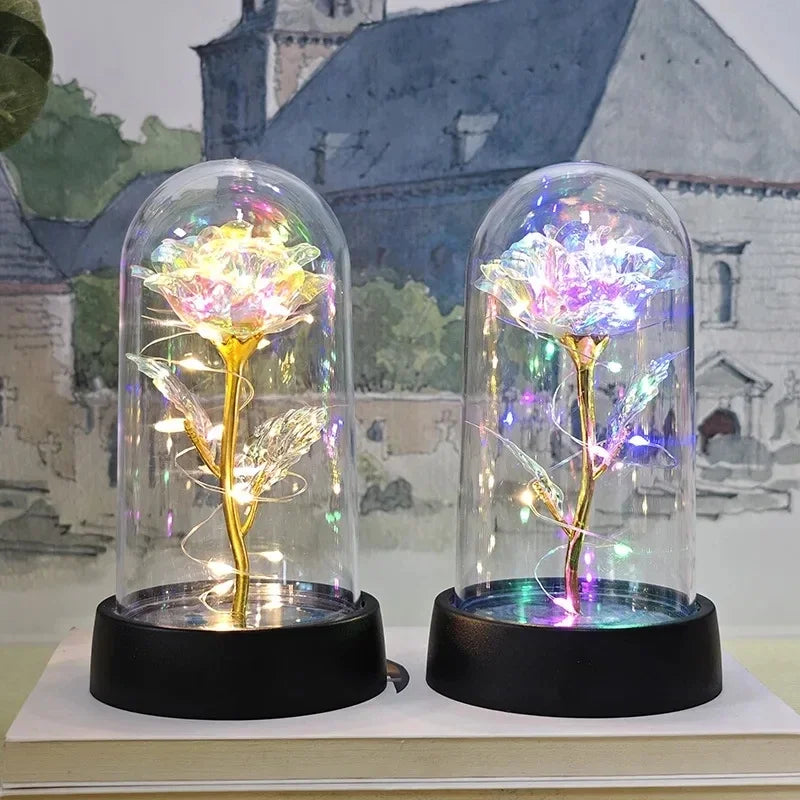 Artificial Rose Flower LED Light
