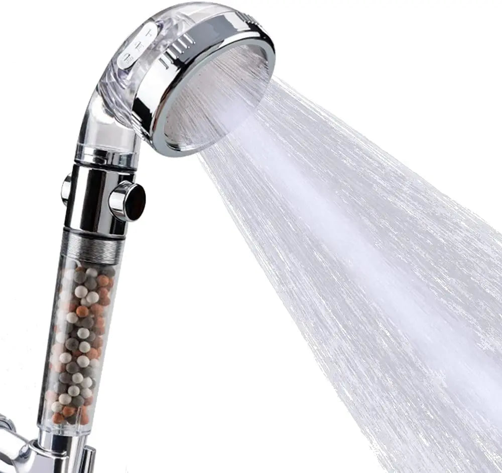 Mineral Balls 3 Modes High Pressure Shower Head