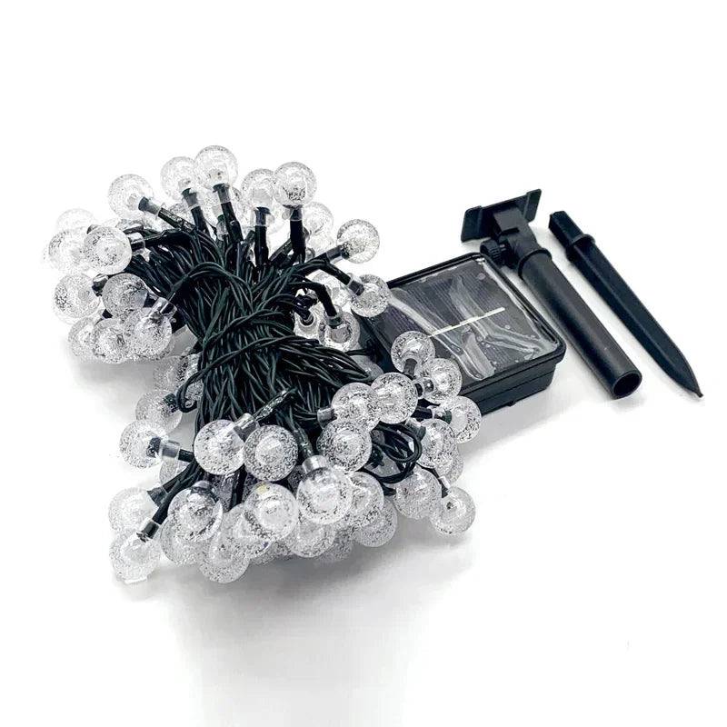 Crystal Globe LED String Lights