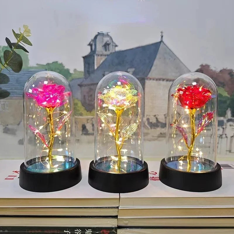 Artificial Rose Flower LED Light