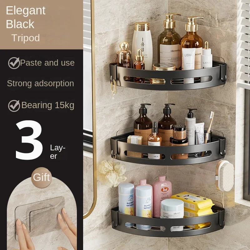 3/2/1 PCS Adhensive Shower Caddy Shelves