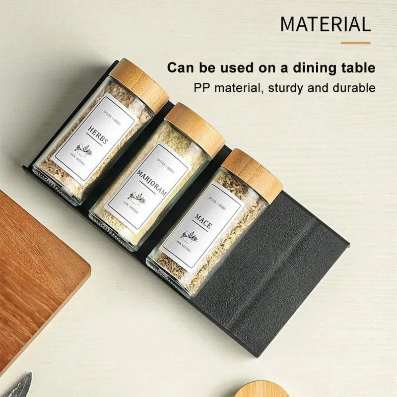 4 Layers Kitchen Spice Drawer Organizer