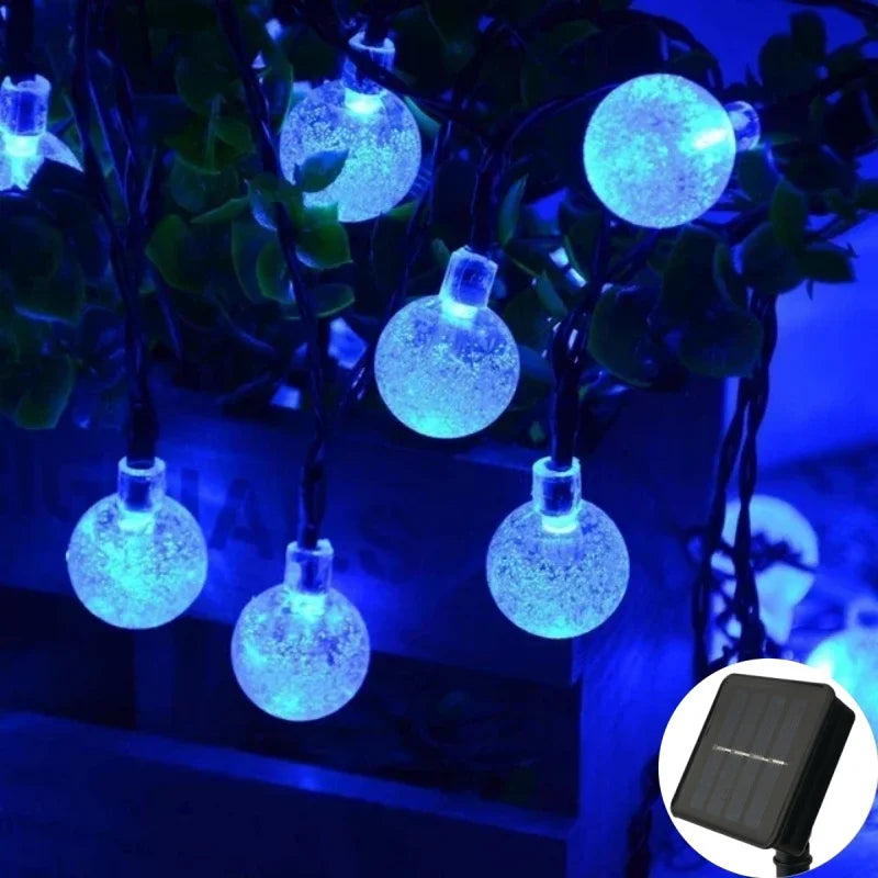 Crystal Globe LED String Lights