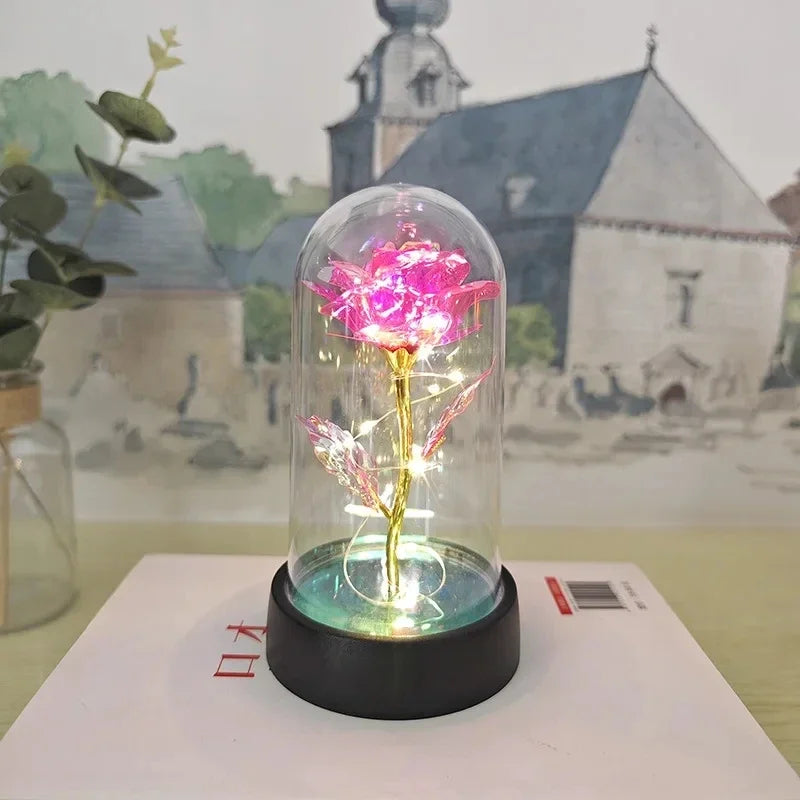 Artificial Rose Flower LED Light