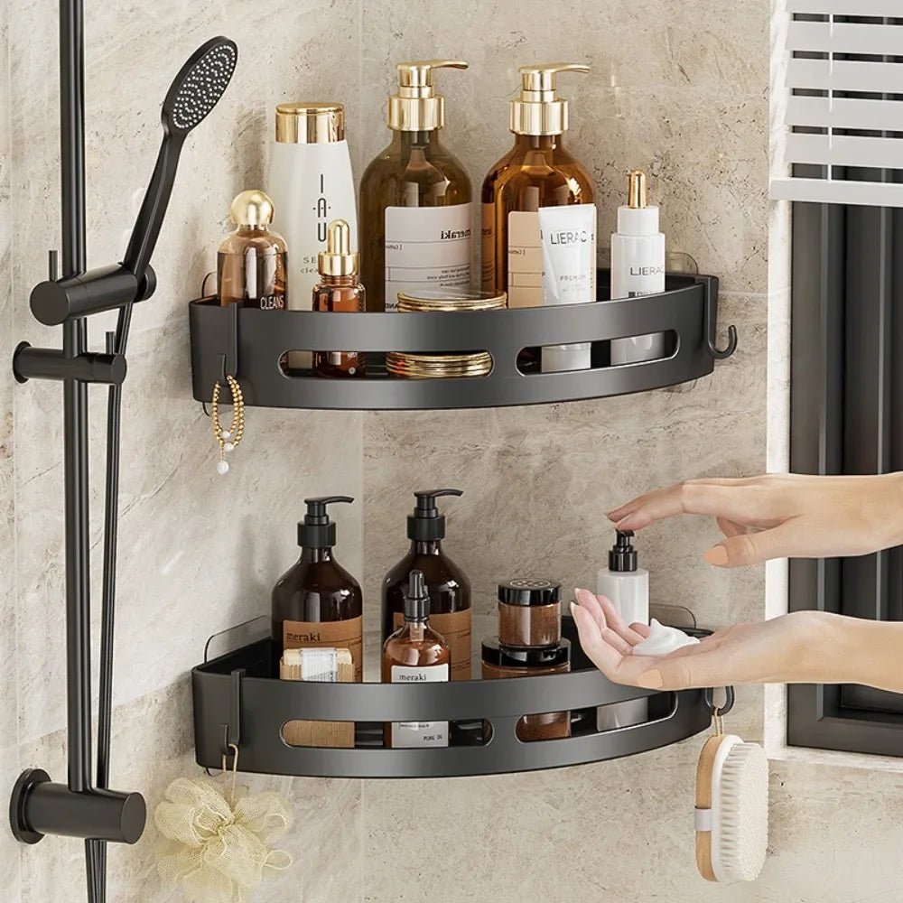 3/2/1 PCS Adhensive Shower Caddy Shelves