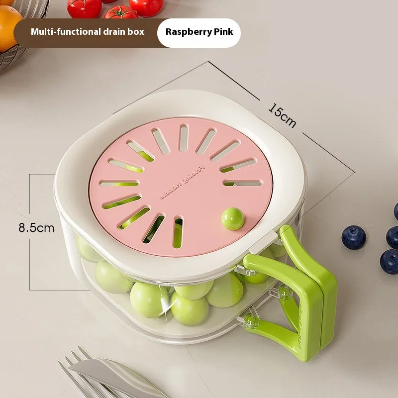 Vegetable washing Basket with Lid