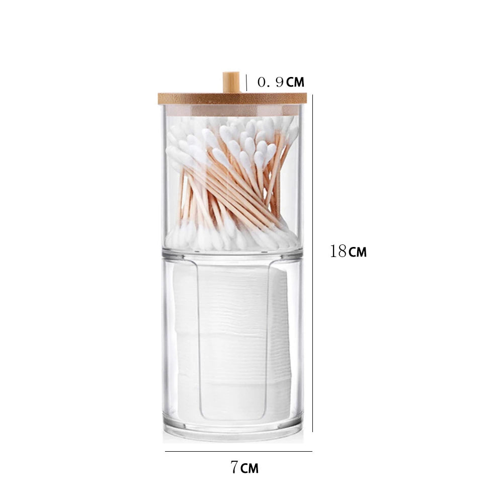 Makeup Cotton Pad/Swabs Organizer