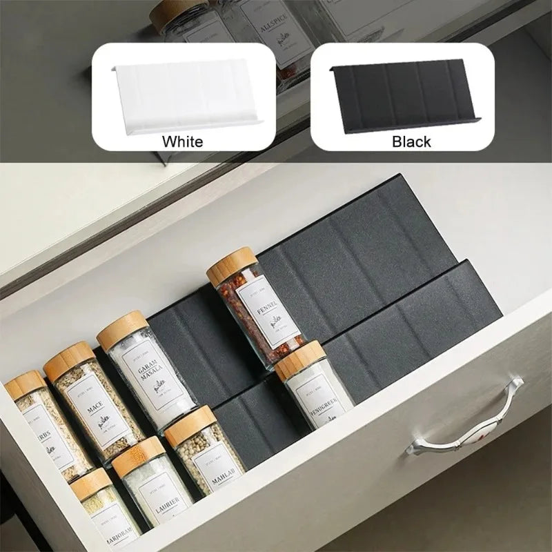 4 Layers Kitchen Spice Drawer Organizer