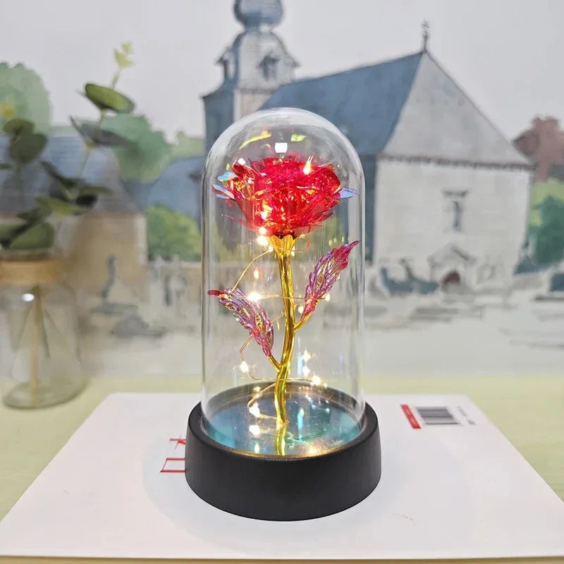Artificial Rose Flower LED Light