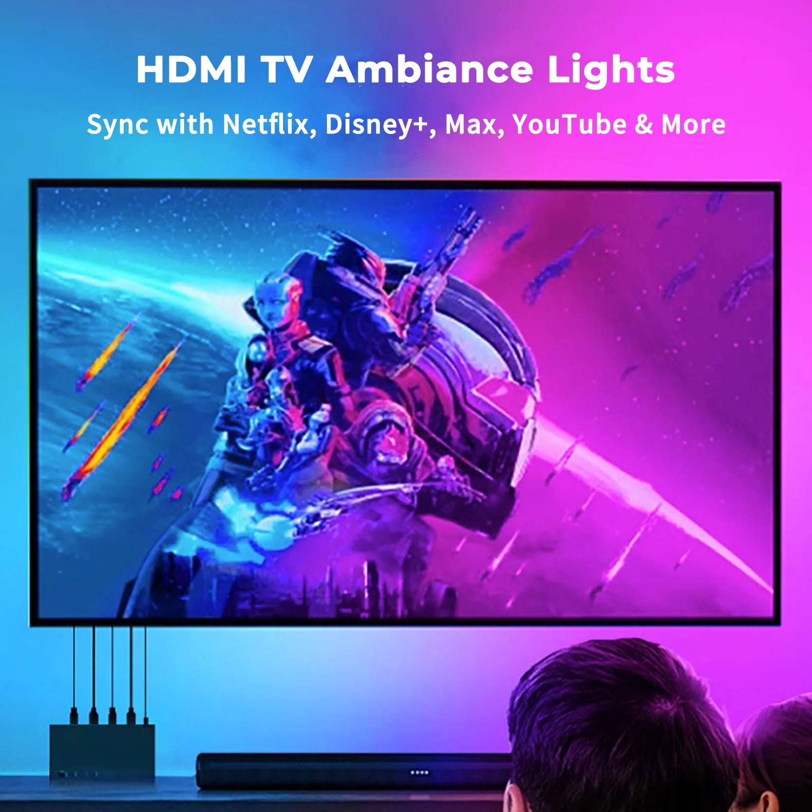 LED HDMI Sync TV Backlight